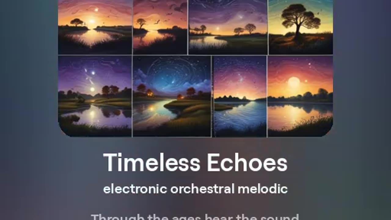 Timeless Echoes: A Haunting Fusion of Orchestral Grandeur and Futuristic Electronic Soundscapes