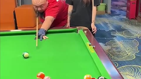 Funny billiards video