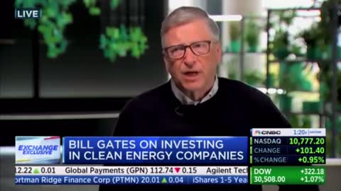 Creepy Bill Gates praises Blackrock, tells businesses climate taxes are on the way.