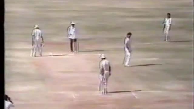 Kris Srikkanth Fast Bowling Skills Pakistan Tour India 1986-87