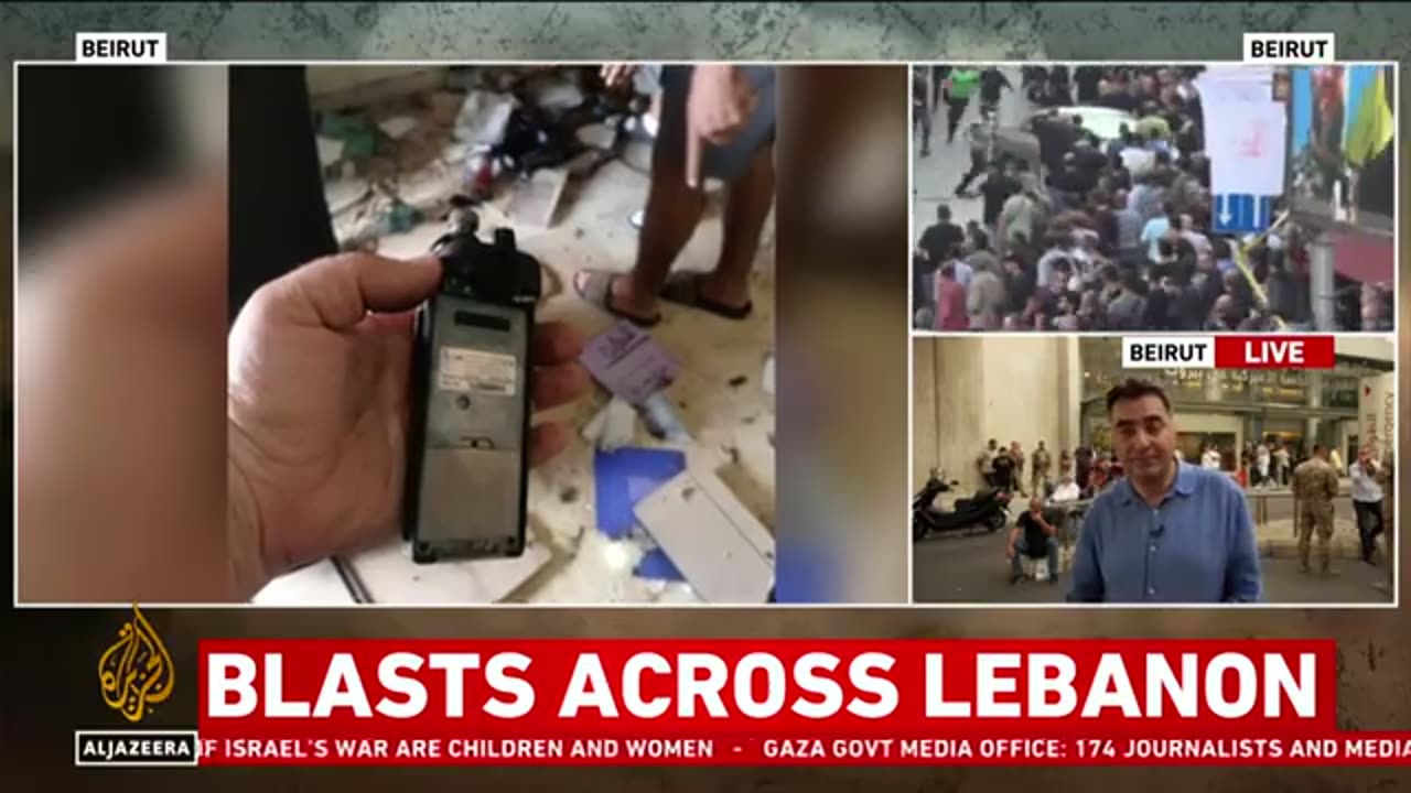 New wave of explosions across Lebanon