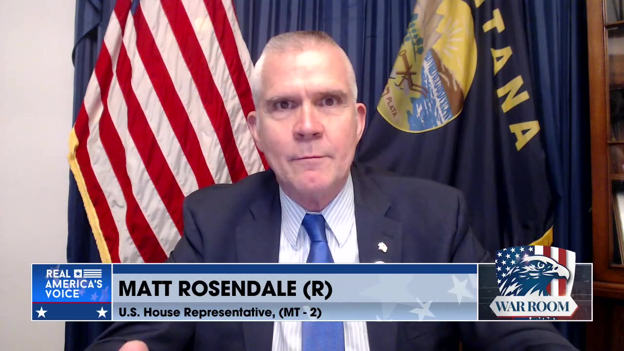 Rep. Rosendale Gives Update On McCarthy House Floor Rebellion, Pistol Brace Legislation.