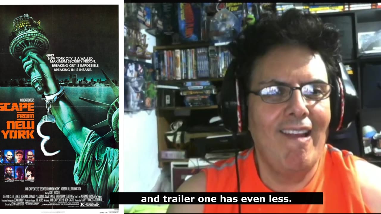 Vintage Monday Escape From New York (1981)-Trailer 2 REACTION/REACCION