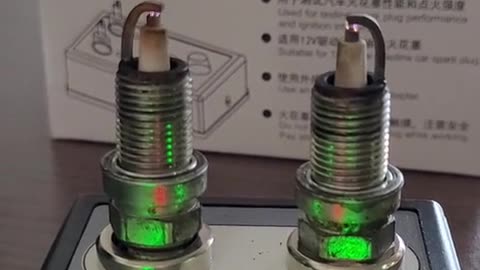 Spark plug detector