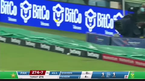 A thriller Pakistan vs south africa