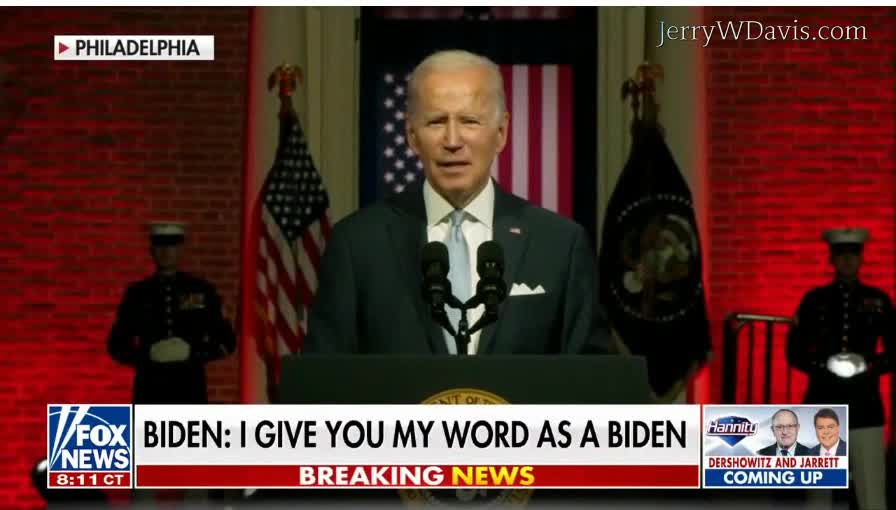 Biden Gives His Word As A BIDEN