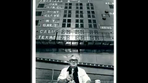September 20, 1975 - Harry Caray Calls Near Home Run & is Serenaded by Fans