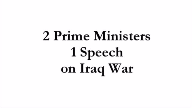 Two Countries, one speach