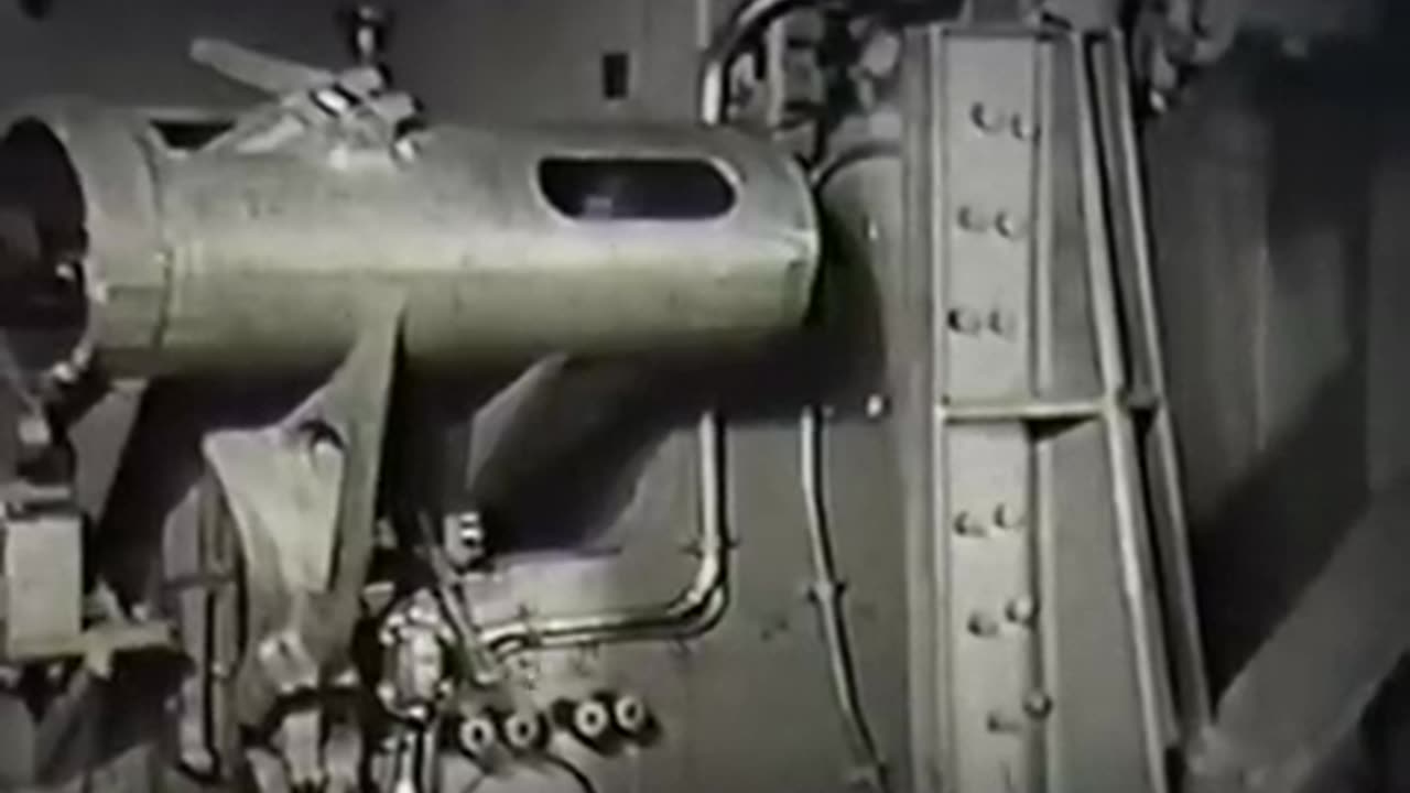 USS Salem Rapid Fire Guns Video