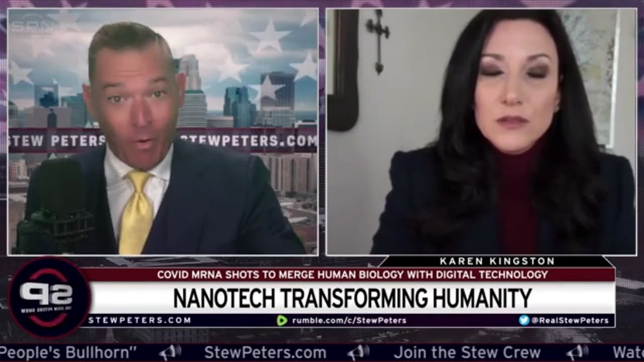 Bioweapon Covid-19 & Shots, Nanotechnology&Transhumanism - Karen Kingston (Stew Peters -June 2023)