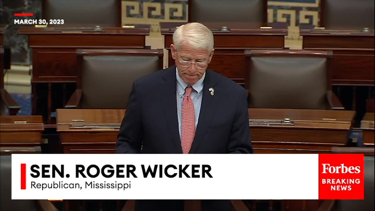 Wicker- 'It Will Cost A Lot To Deter Beijing, But It Will Cost A Lot More If We Do Not'