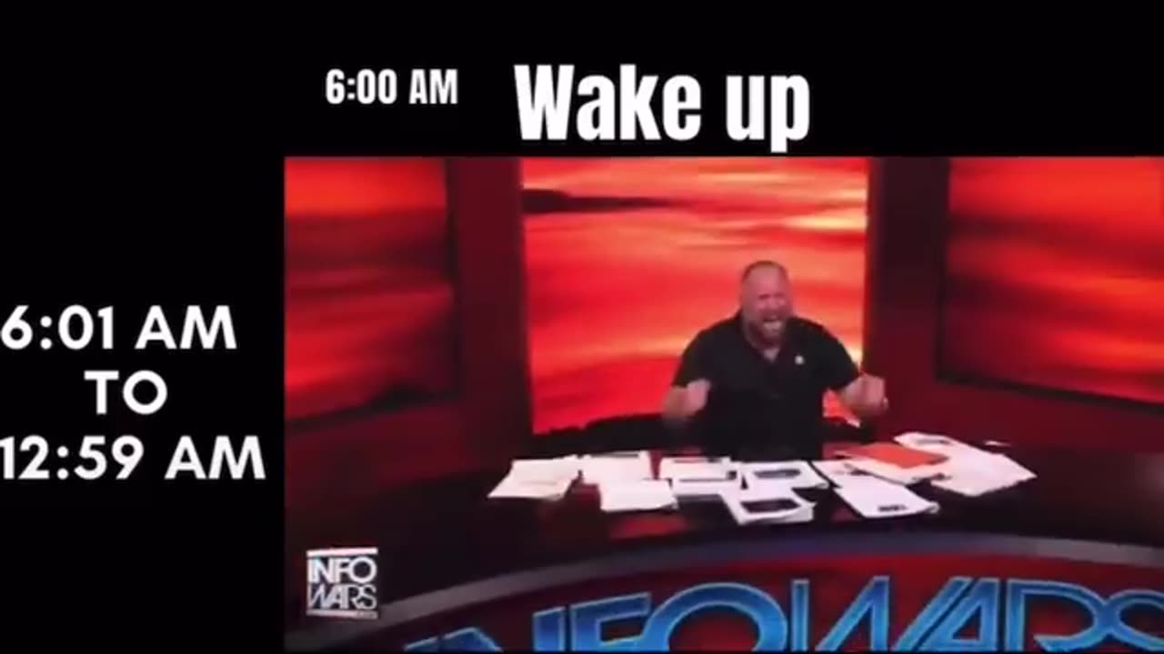 Daily Routine - Alex Jones