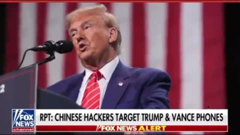Chinese hackers target Trump and Vance phones. Verizon is working with the FBI