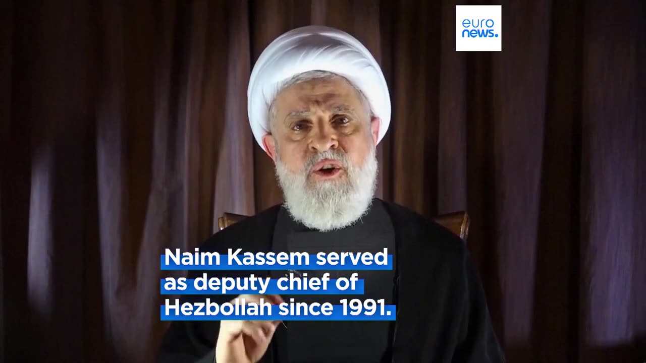 Hezbollah elects Naim Kassem as new chief after Nasrallah's death