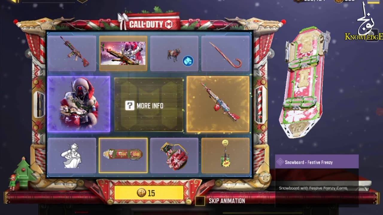NEW LEGENDARY PKM RED NOSE REVENGE REAPER NAUGHTY LIST IN CALL OF DUTY MOBILE l 202