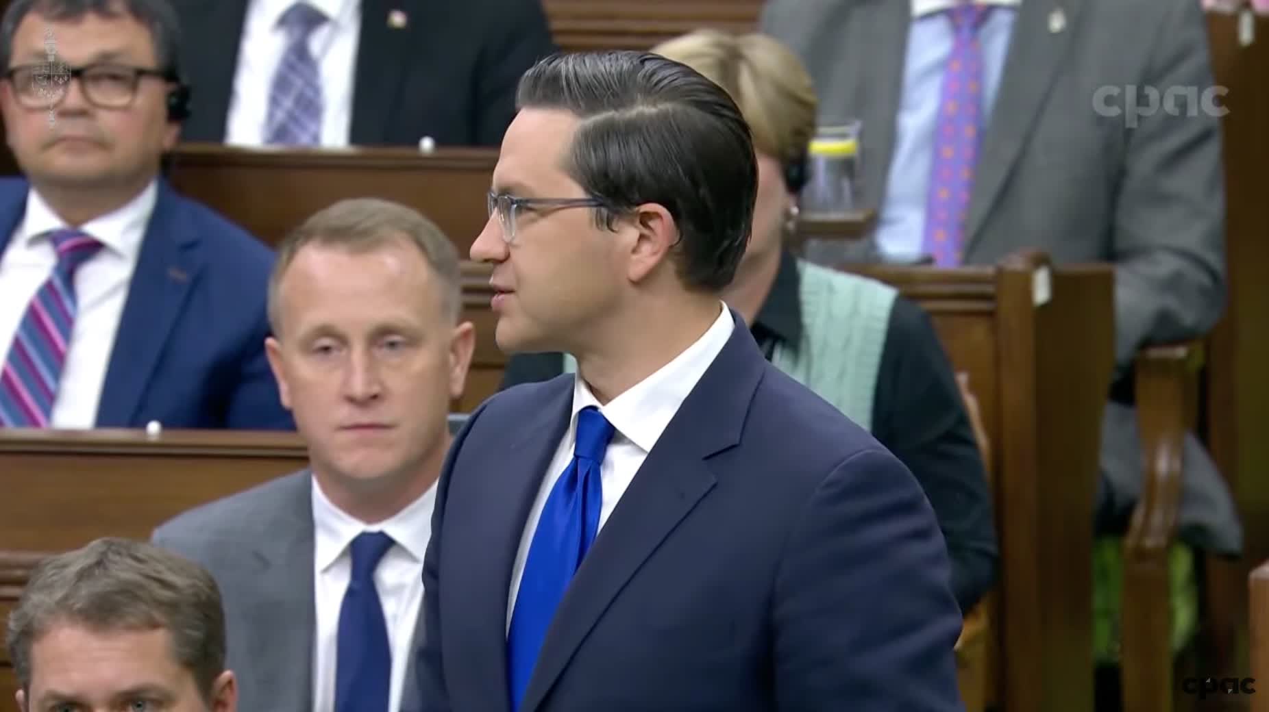 Pierre Poilievre demands to know how much carbon Trudeau emitted from 20 trips in his private jet