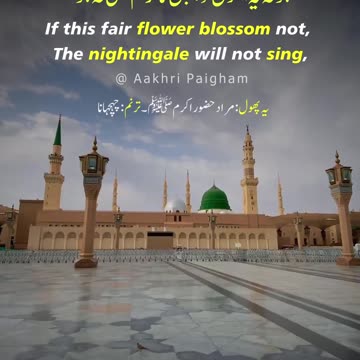 Ishq-e-Rasool (SAW) ❤ - Dr. Allama Muhammad Iqbal