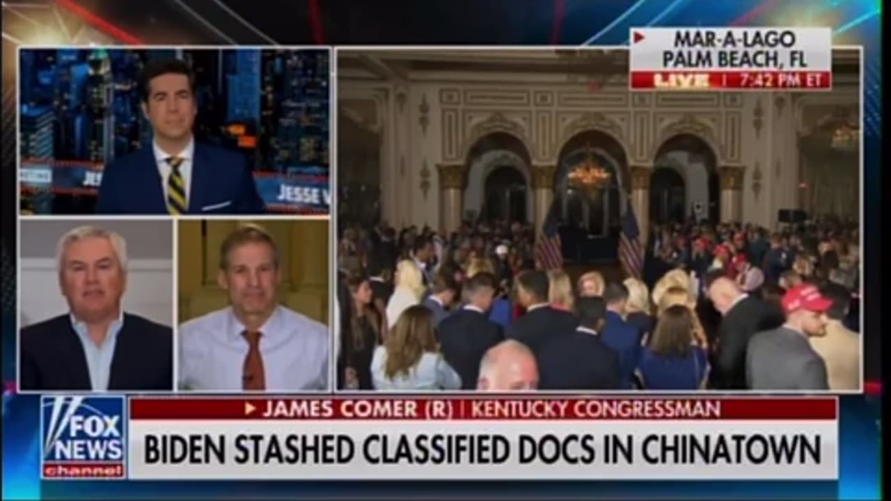 Joe Biden Moved and Stored Unguarded Classified Documents in China Town!