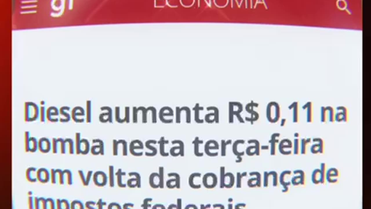 Mais fatos da semana. Tire suas conclusões: