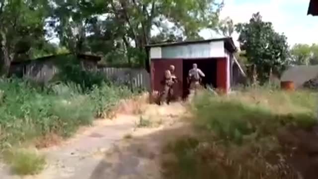 Objevené skladiště západních zbraní v Chersonské oblasti