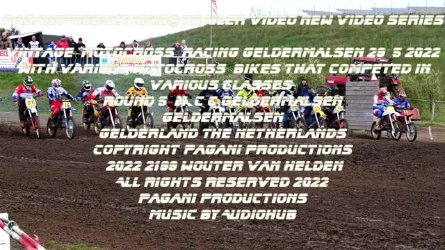 Paganiproductions@trailer video new video series Vintage Motocross Racing Geldermalsen 29 5 2022