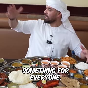Largest meal 🍴🍱 in Dubai