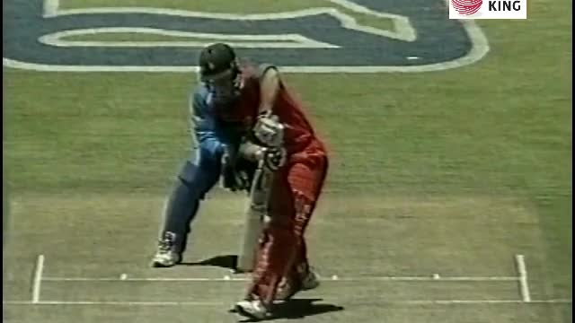 Mark Ealham 5 for 15 ( All LBW) vs Zimbabwe Standard Bank Series 1999 00