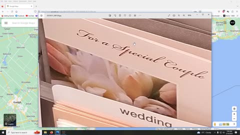 A wedding card