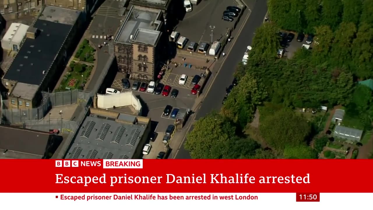 Missing prisoner Daniel Khalife arrested by police – BBC News