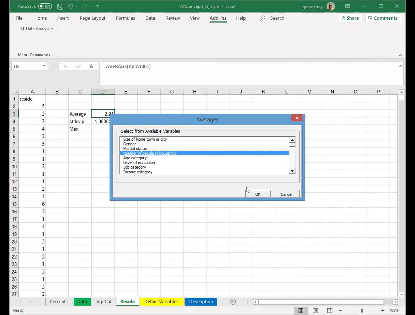 MKT Excel