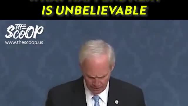 SENATOR RON JOHNSON EXPOSES THE DARK HISTORY OF FAUCI