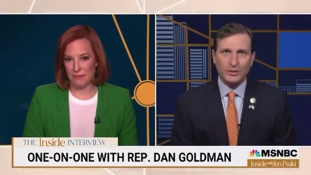 Congressman Dan Goldman saying Trump 'has to be eliminated