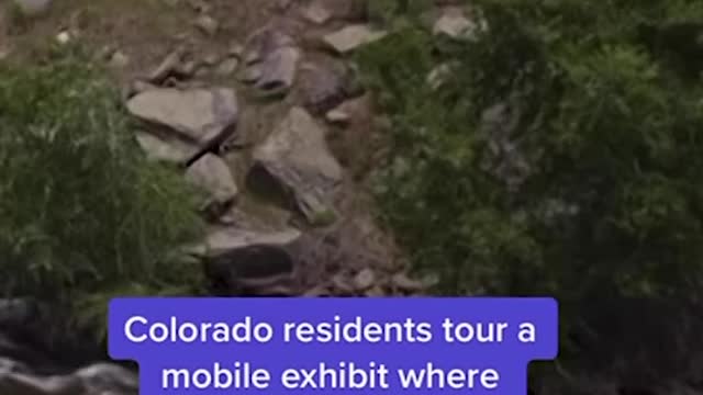 Colorado residents tour a mobile exhibit where wastewater turns into drinking water