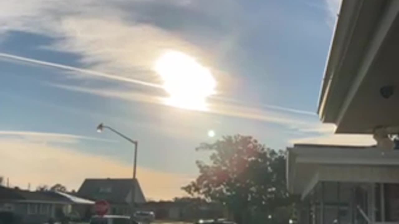 Chemtrails, 1-2-24 Below New Orleans!