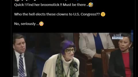 Musk shows what a purple haired swap creature looks like and chimes in on this weird looking person. When they said “DC swamp creatures”, I thought it was just a metaphor