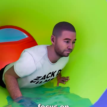 Trapped on the Water Slide! A Hilarious Animated Adventure