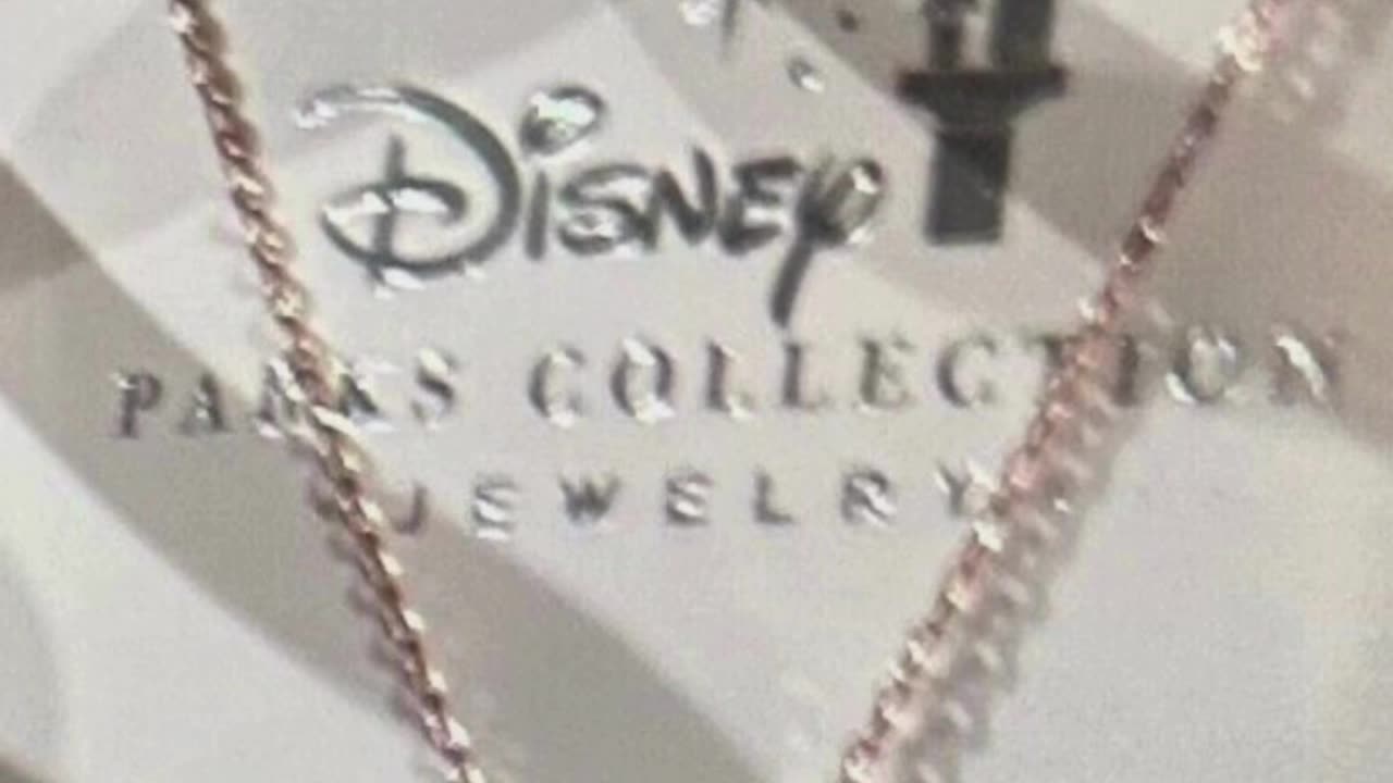 Disney Parks Minnie Mouse April Faux Crystal Birthstone Necklace #shorts