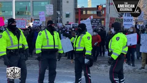 Ottawa Goes Full Police State To Stop Freedom Convoy