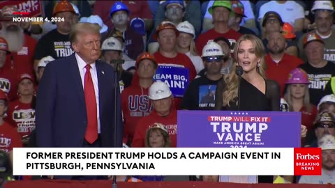 BREAKING NEWS Megyn Kelly Joins Trump At Pennsylvania Rally, Endorses Him