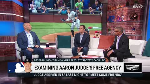 Should Yankees be worried about Aaron Judge meeting with the Giants? | Baseball Night in NY | SNY