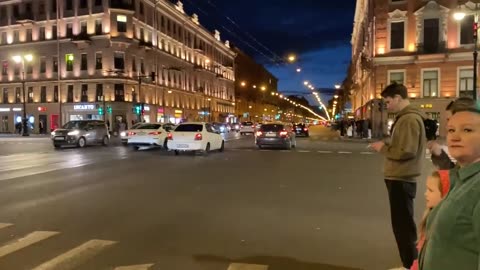 night saint petersburg