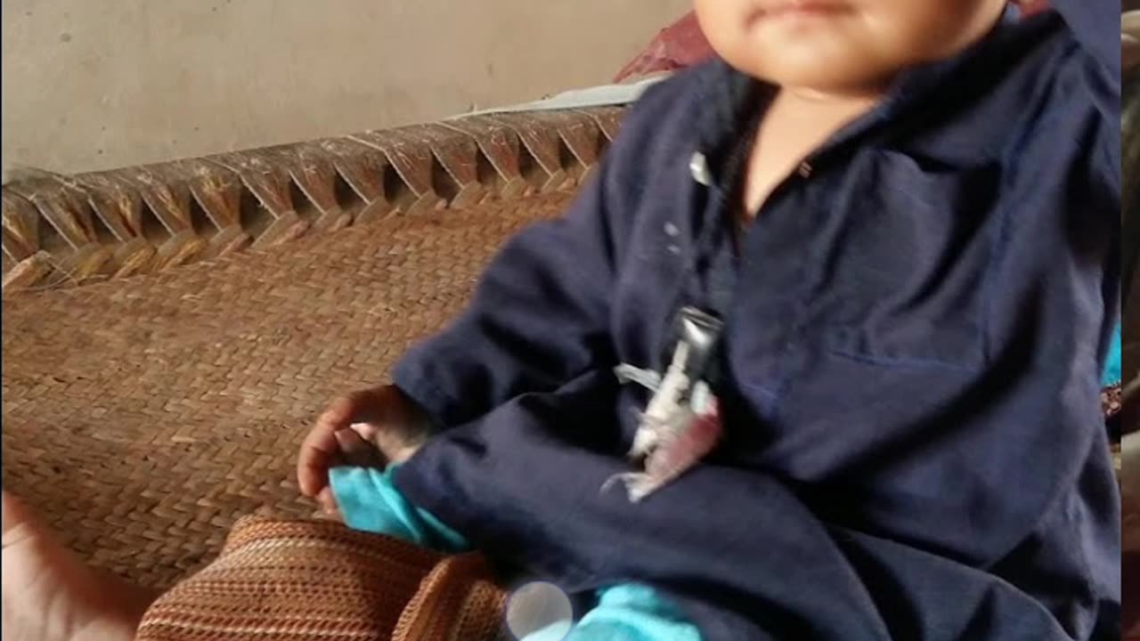 A video of most beautiful baby for in Pakistan