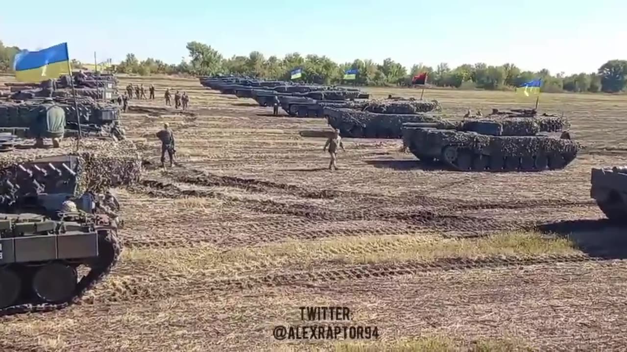 2 Entire Squadrons of Leopard 2s Somewhere in the South