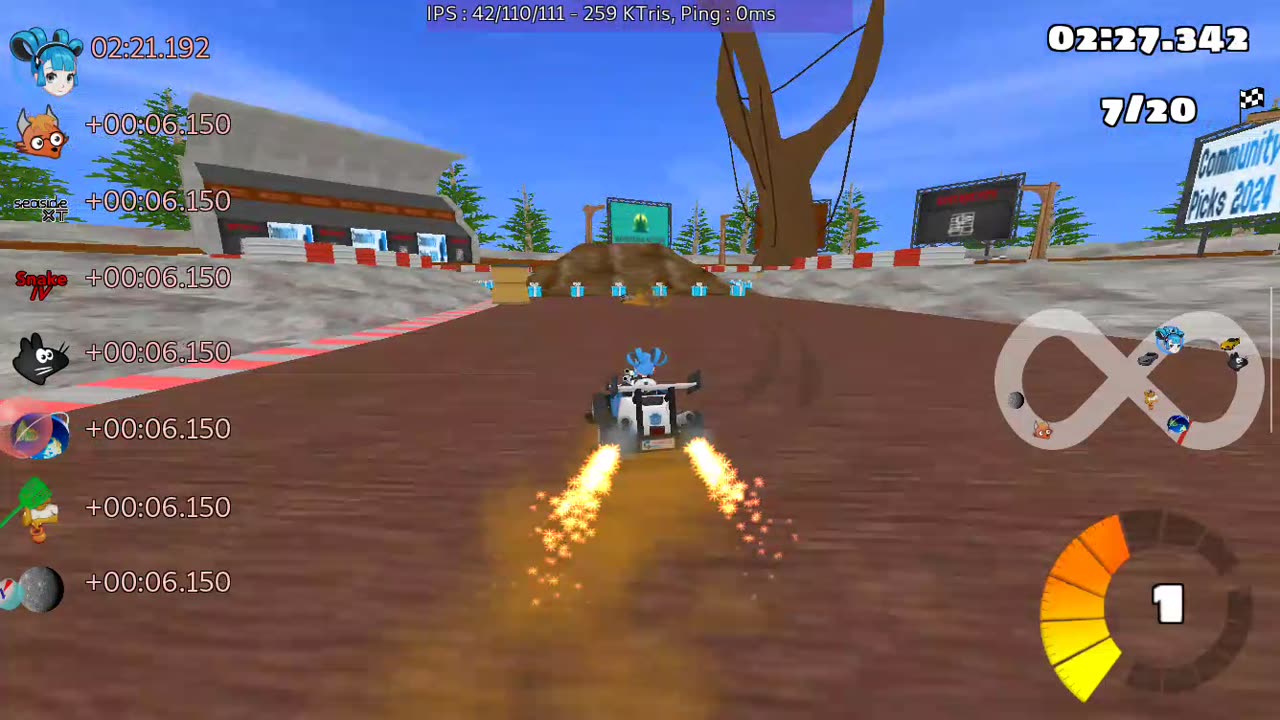 SuperTuxKart But Is Clash-o-8 With Godette