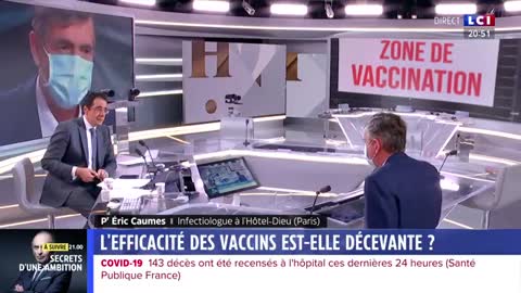 Eric caumes sur l'efficacité du vaccin (Covid19 France)