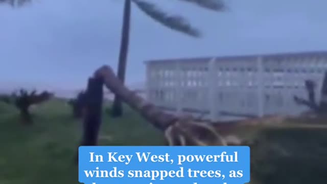 Hurricane Ian's outer bands spawned multiple reported tornadoes across southern Florida
