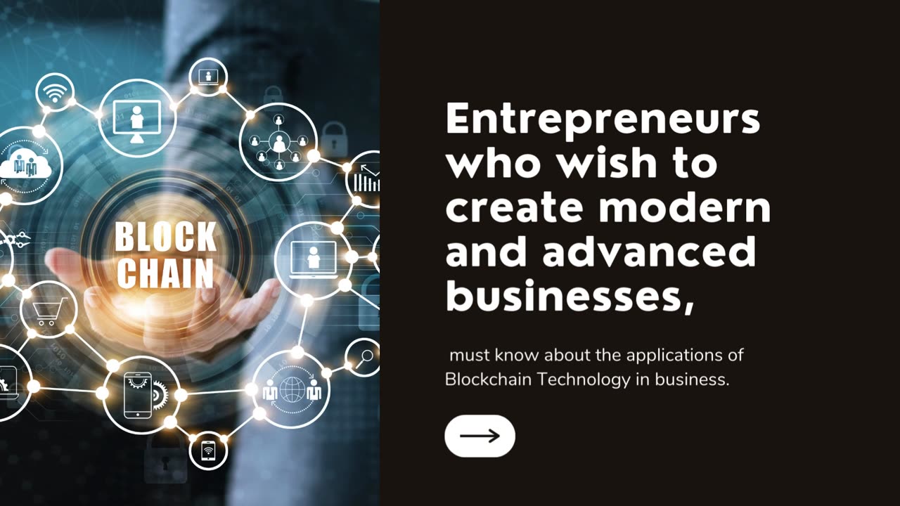 Applications of Blockchain Technology in Business