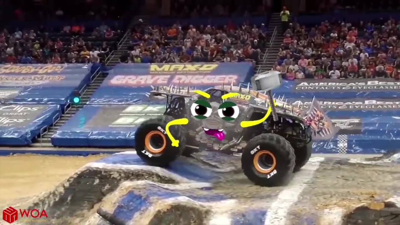 Crazy monster truck