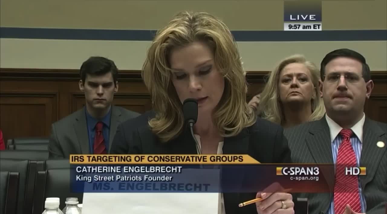 Catherine Engelbrecht in Congress