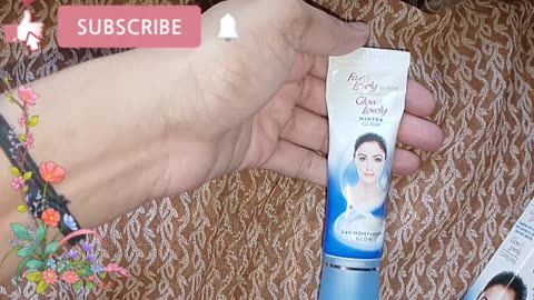 Glow and lovely winter glow cream review in Hindi